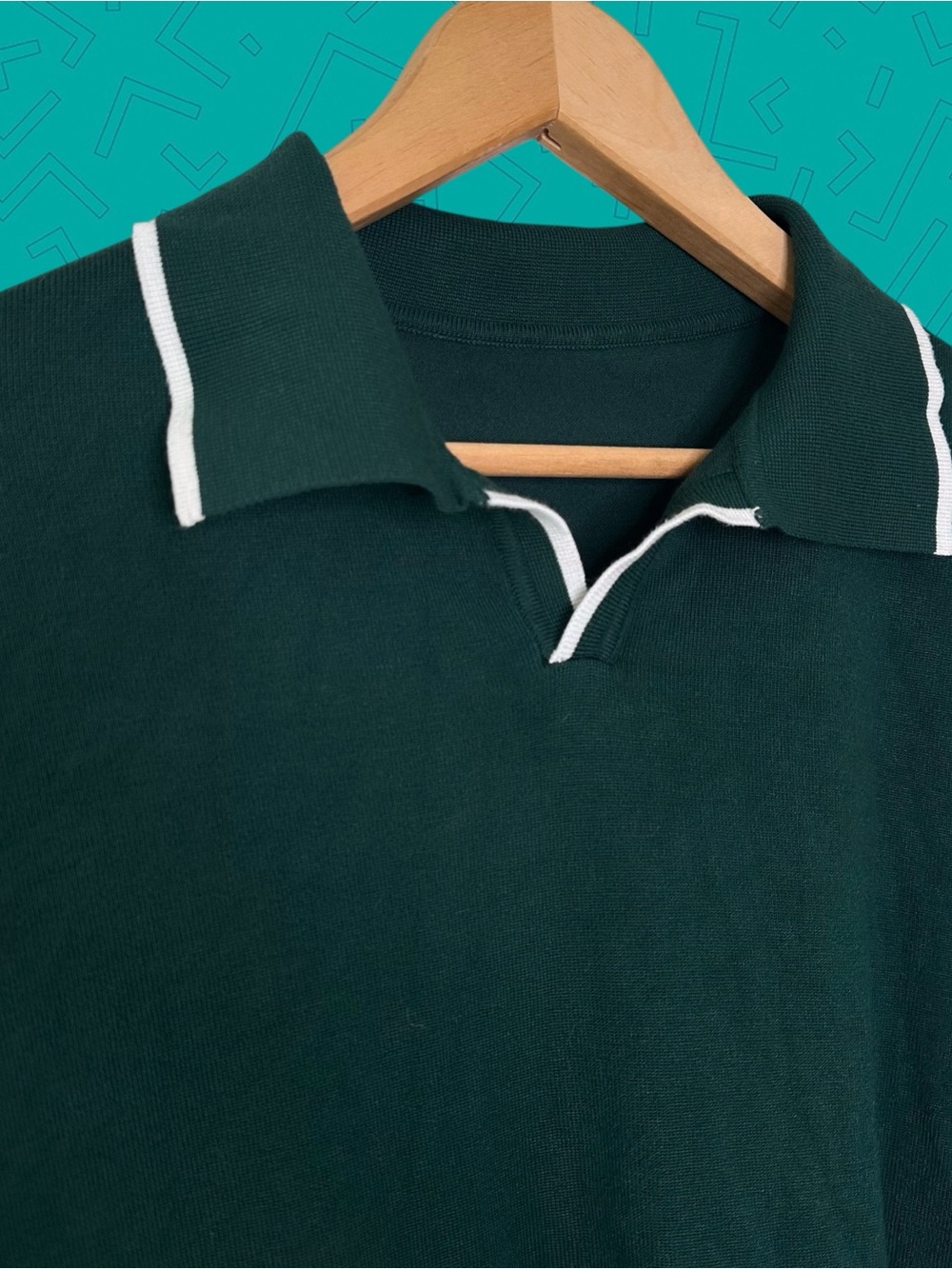 Knitted Polo Sweater